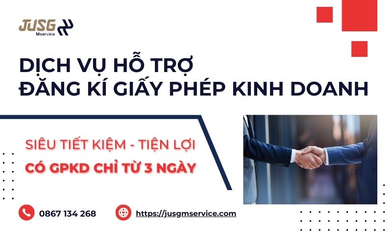 Dịch vụ hỗ trợ đăng ký giấy phép kinh doanh