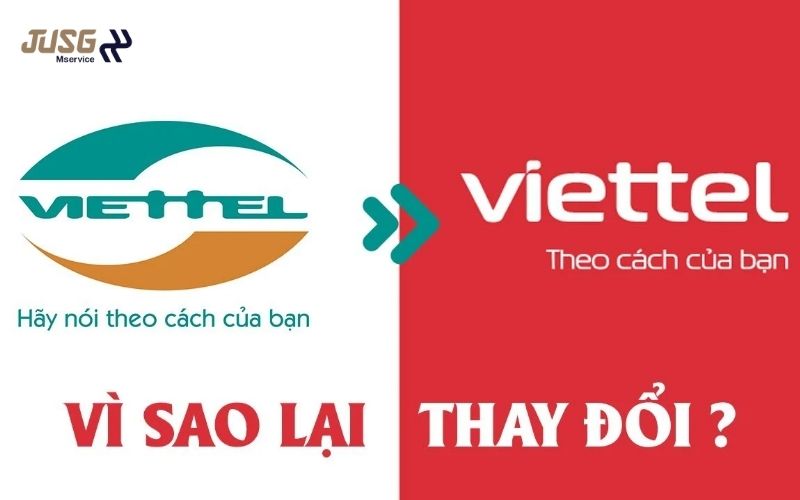 Viettel thay đổi logo