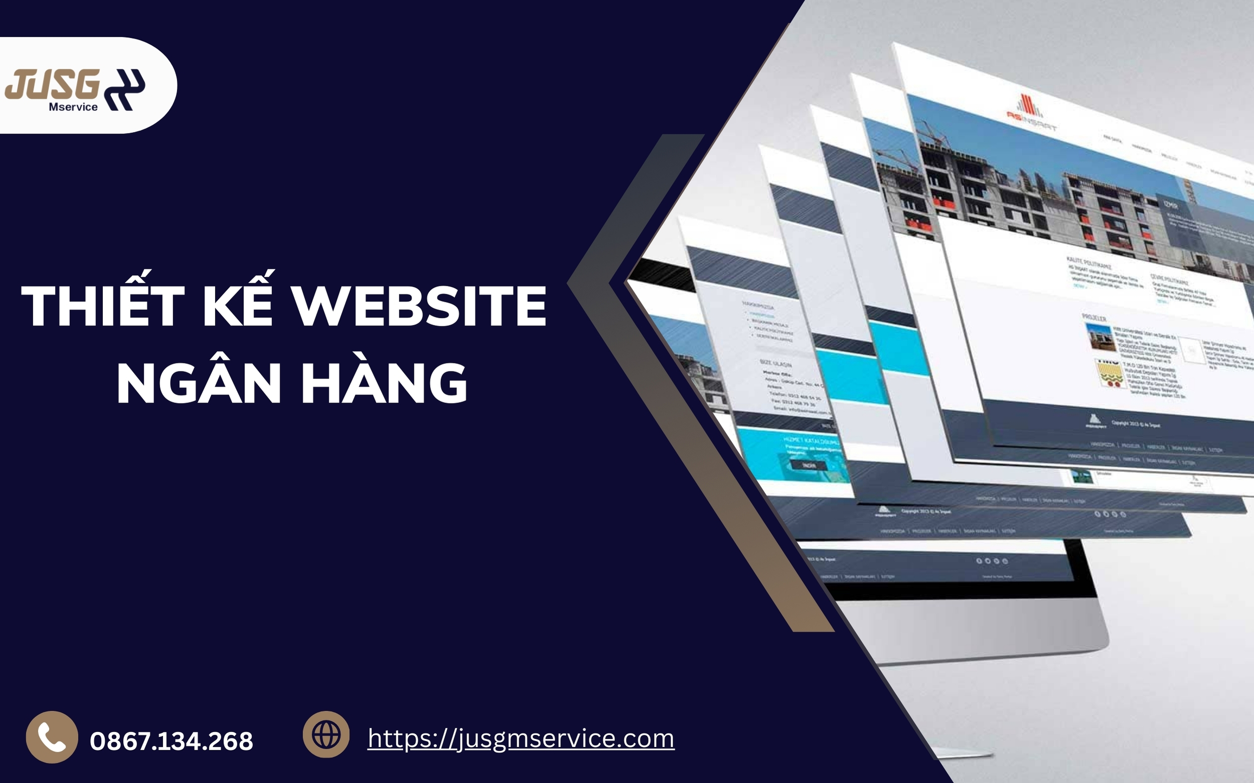 Thiết kế website ngân hàng